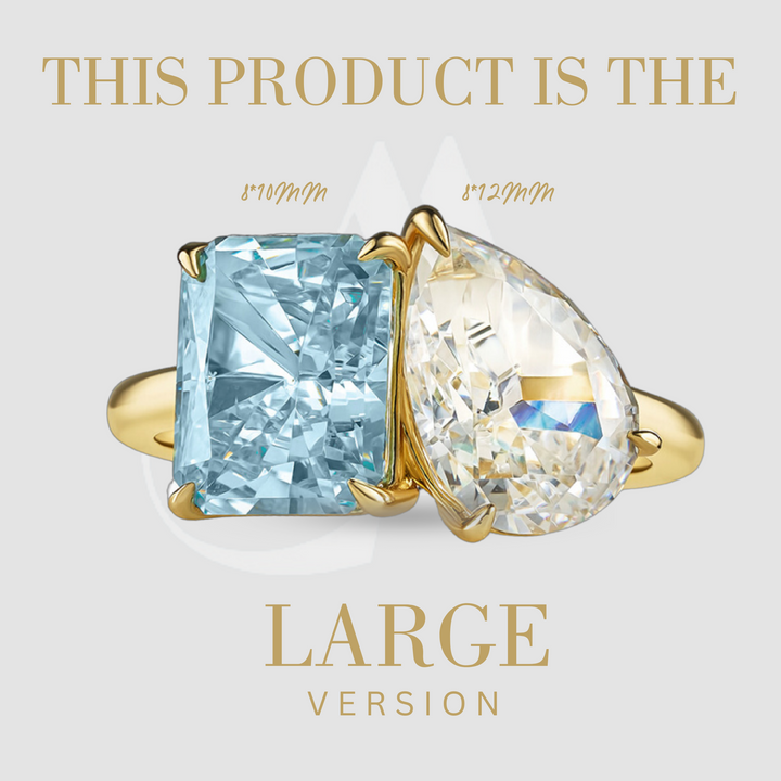 The "You & Me" Alara Birth Month Ring