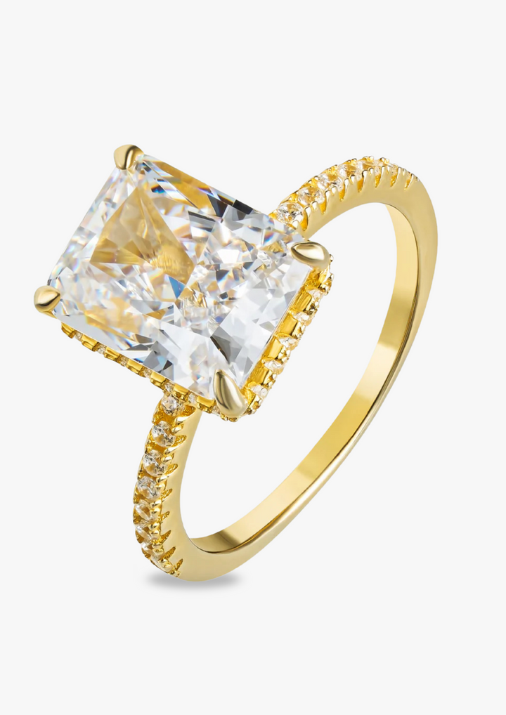 ARANYA PAVÉ PROMISE RING