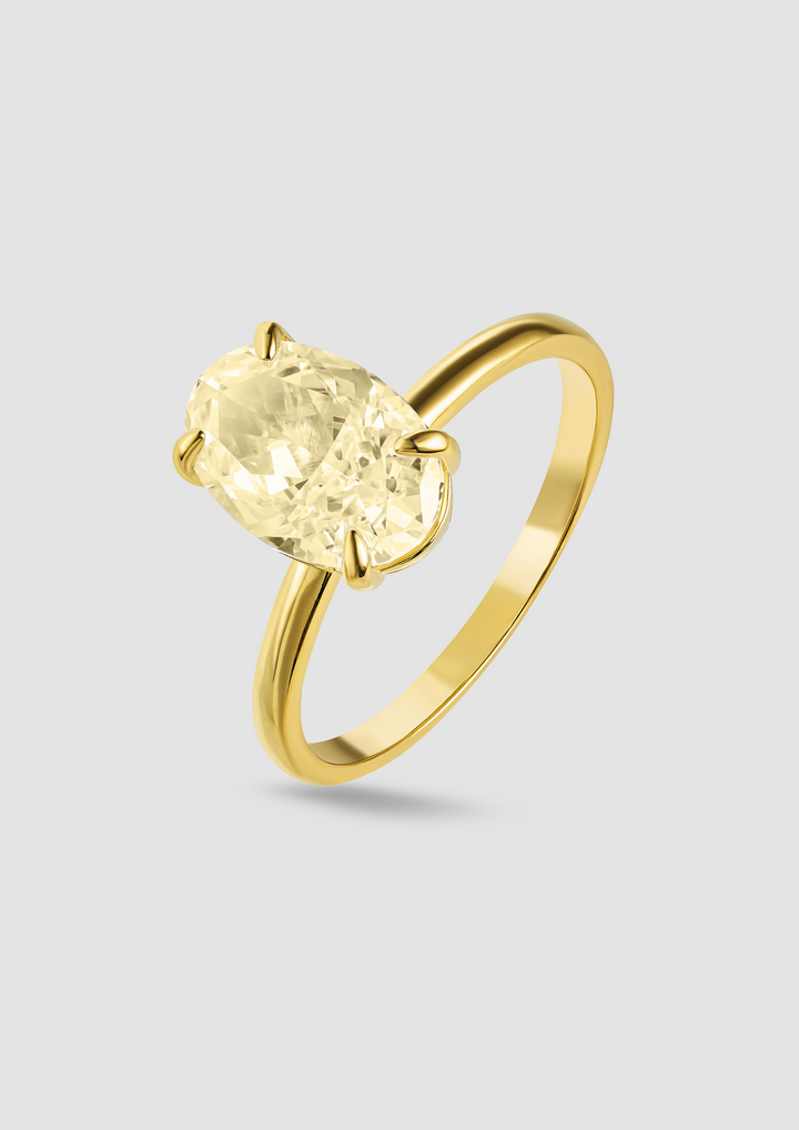 ARIELLE OVAL NOVEMBER BIRTH MONTH RING