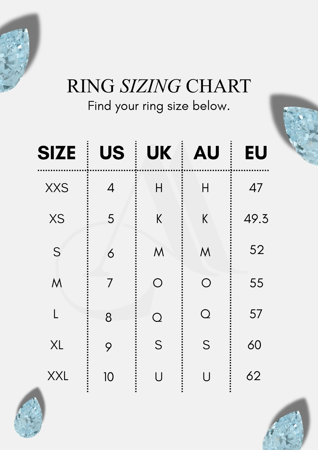 The "You & Me" Alara Birth Month Ring Gold