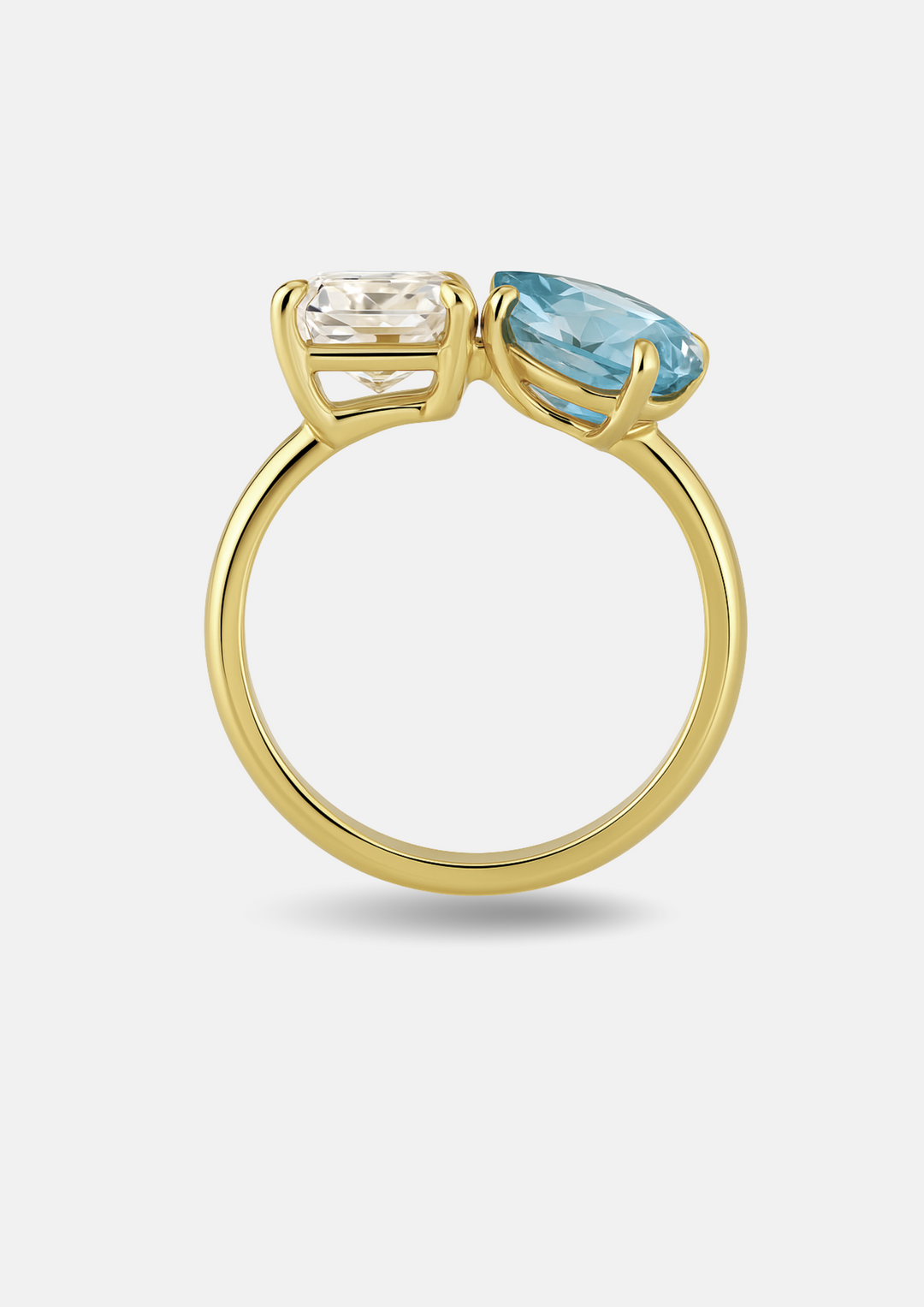The "You & Me" Birth Month Ring Set
