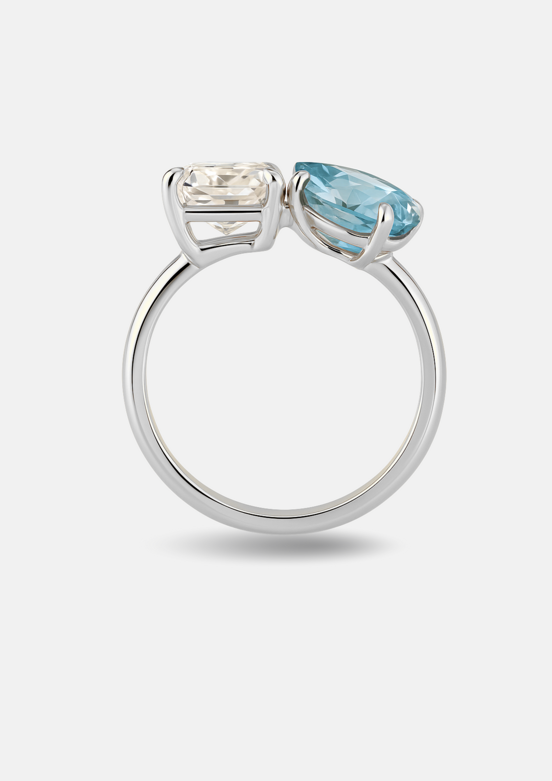 The "You & Me" Birth Month Ring Set