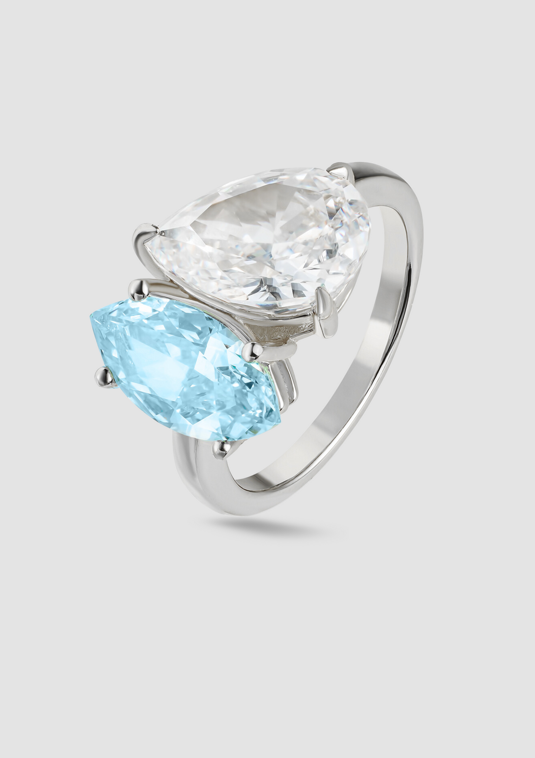 The "You & Me" Marquise Birth Month Ring