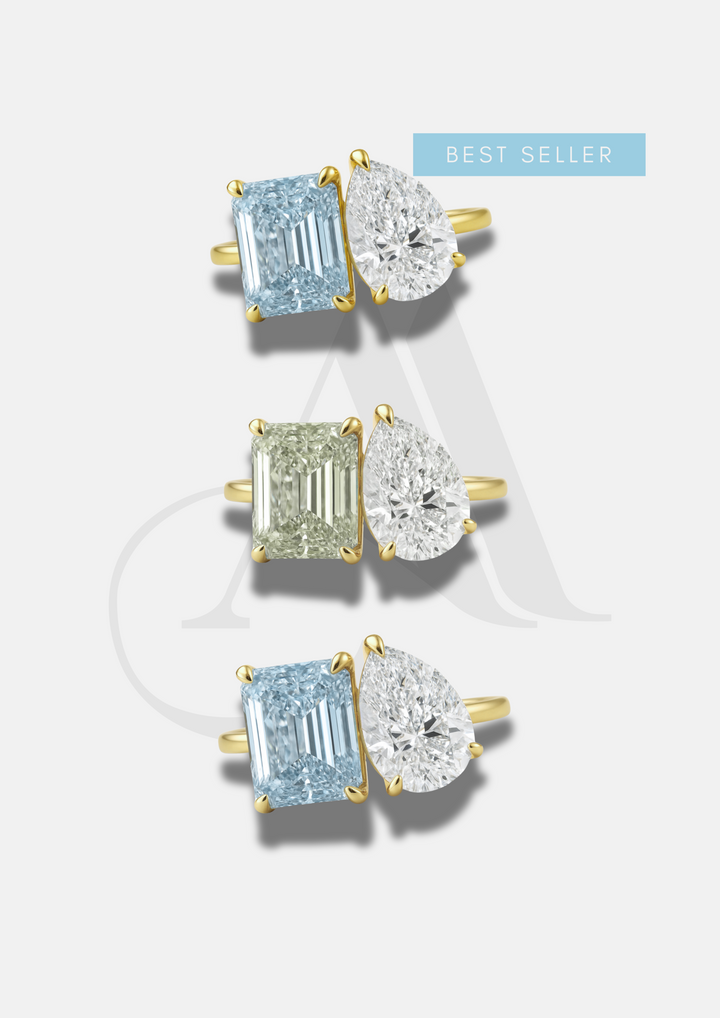 The "You & Me" Alara Birth Month Ring